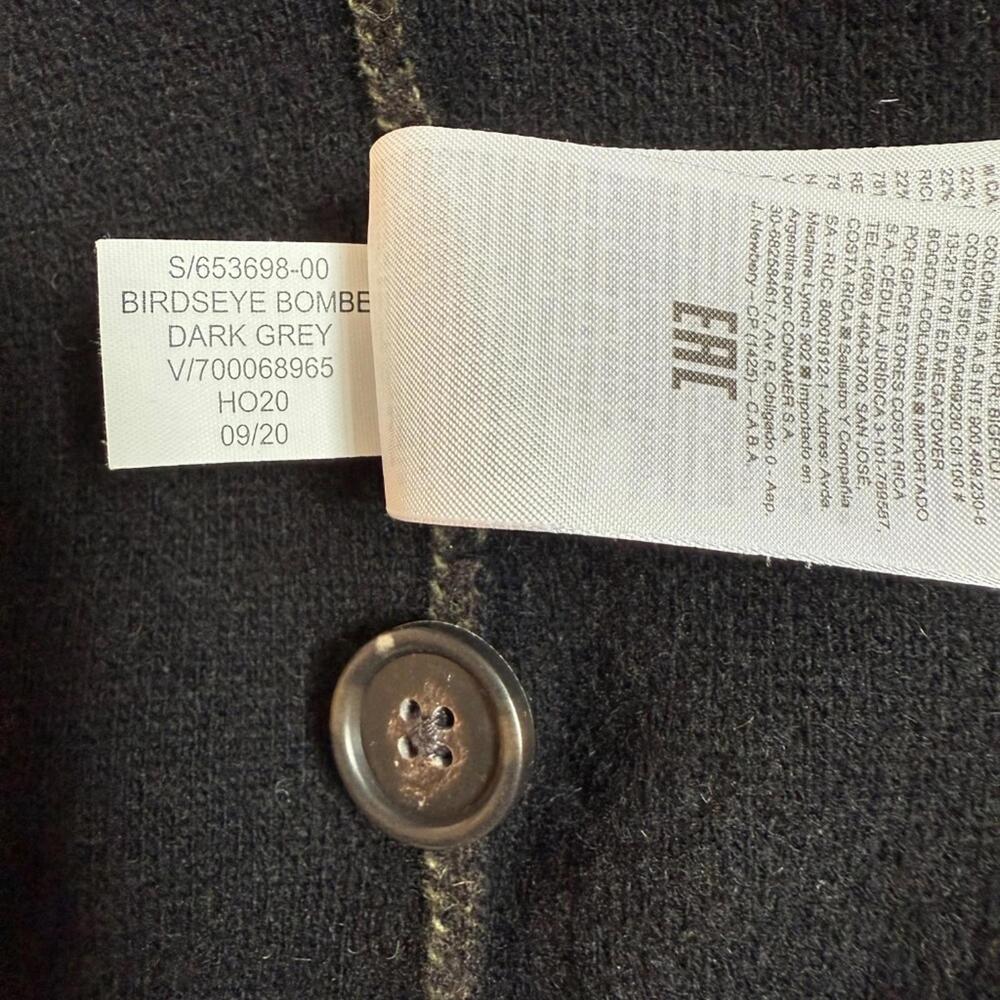 Men's Banana Republic Bomber Sweater Jacket Size Large Tall - Picture 9 of 9